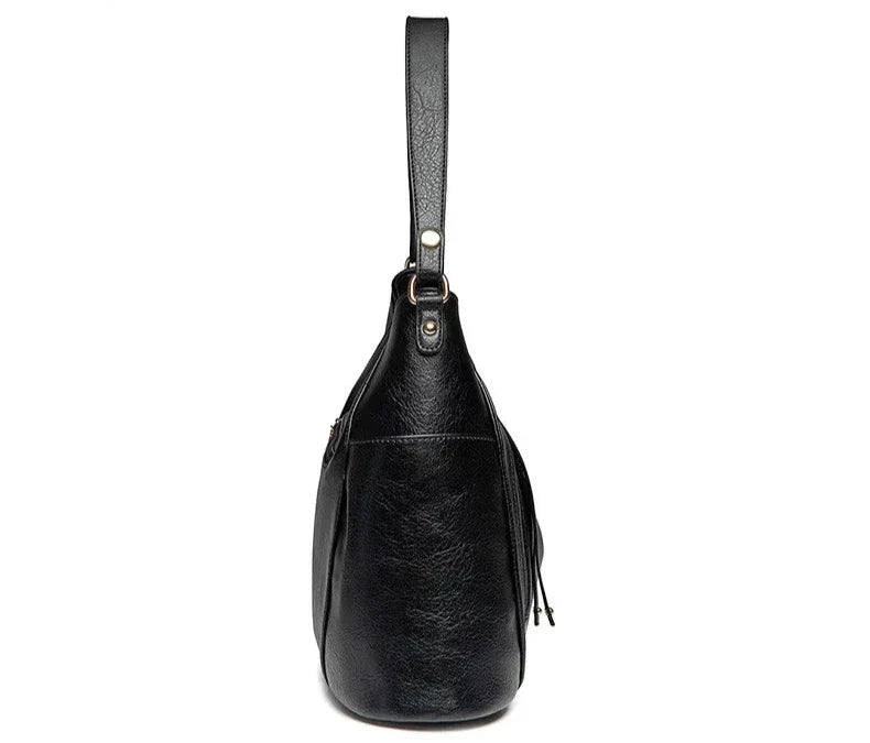 Borsa a tracolla elegante da donna in PU spaziosa 4