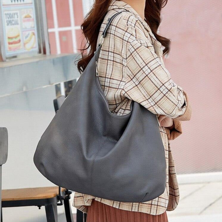Borsa a tracolla elegante da donna in misto sintetico versatile 2