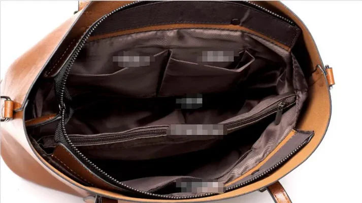 Borsa a tracolla elegante da donna in pelle funzionale 3