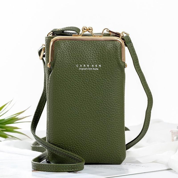 Borsa a tracolla elegante da donna in resistente pelle PU 10