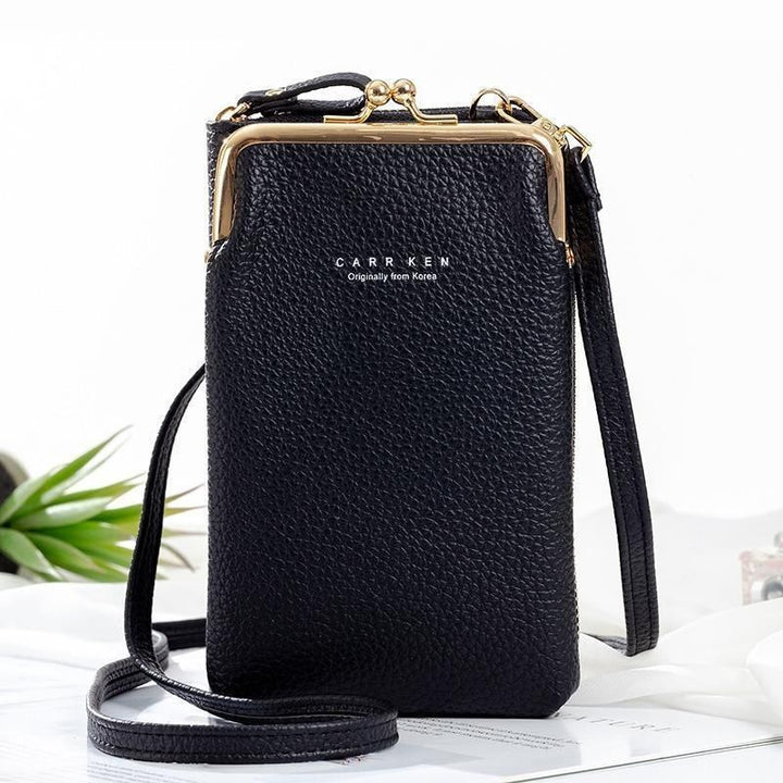 Borsa a tracolla elegante da donna in resistente pelle PU 13