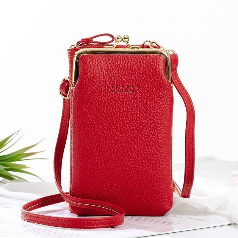 Borsa a tracolla elegante da donna in resistente pelle PU 9