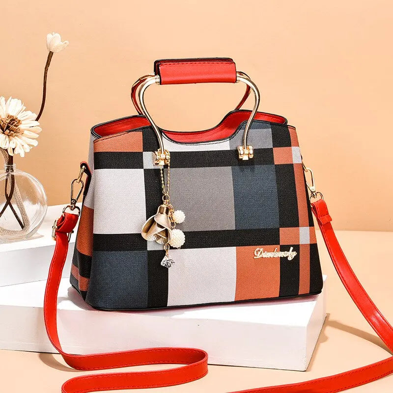 Borsa a tracolla pratica da donna con spallacci regolabili, materiale artistico di alta qualità 1