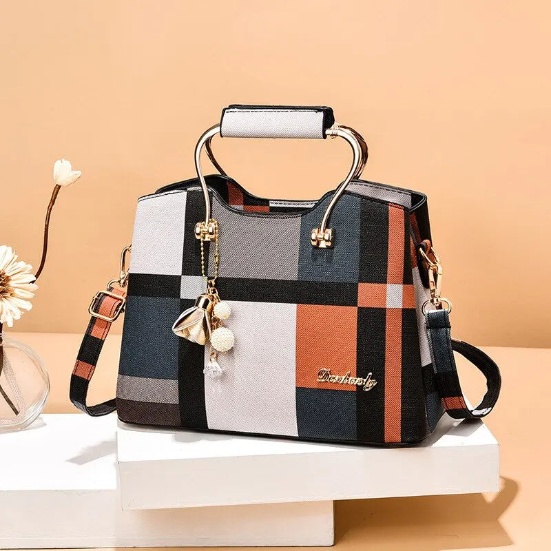 Borsa a tracolla pratica da donna con spallacci regolabili, materiale artistico di alta qualità 6