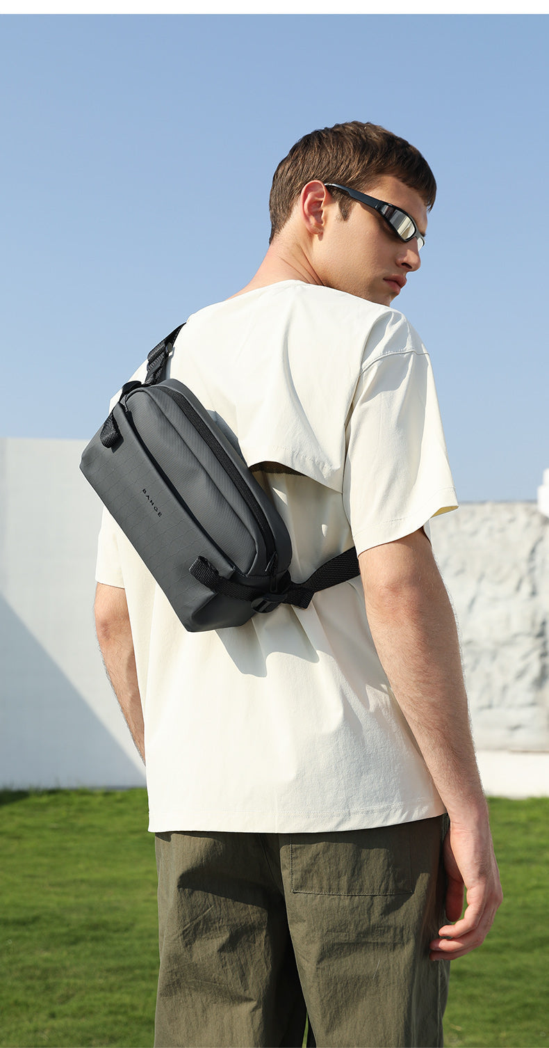 Borsa a tracolla urbana impermeabile minimalista BANGE per pendolarismo/viaggi 3