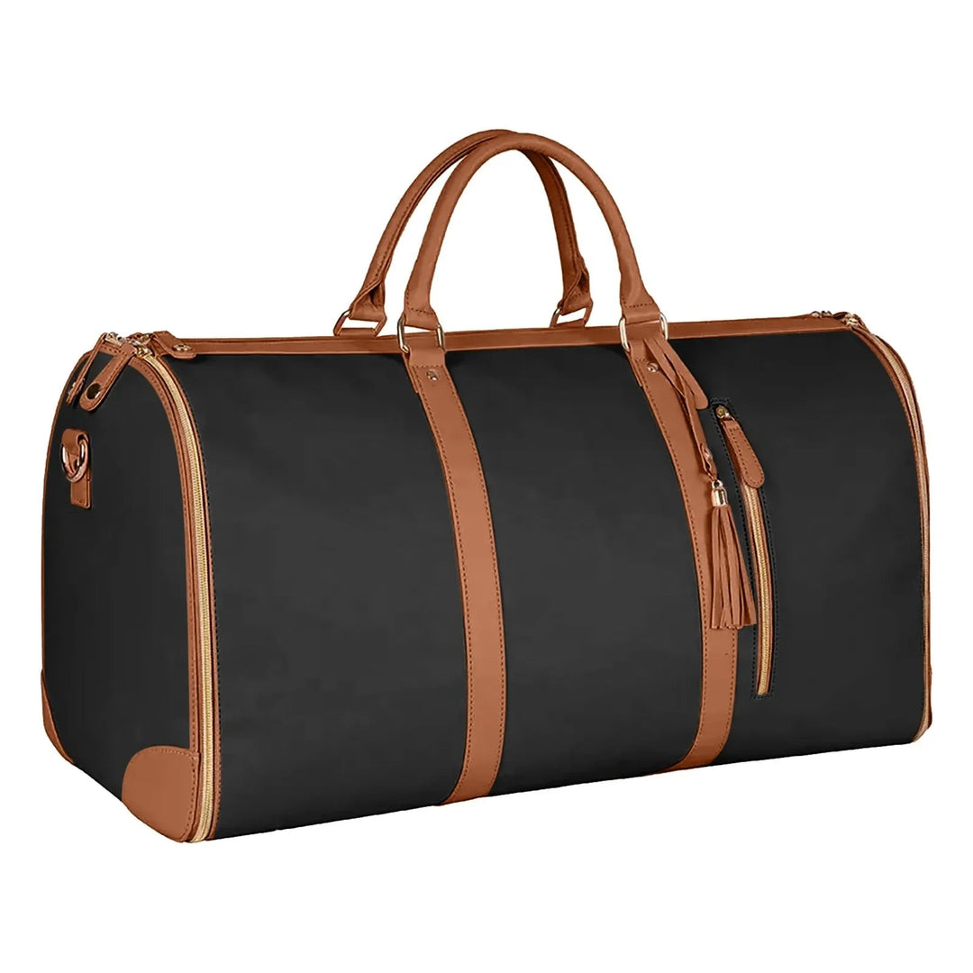 Borsa da viaggio pieghevole ed elegante da donna in pelle PU impermeabile 10