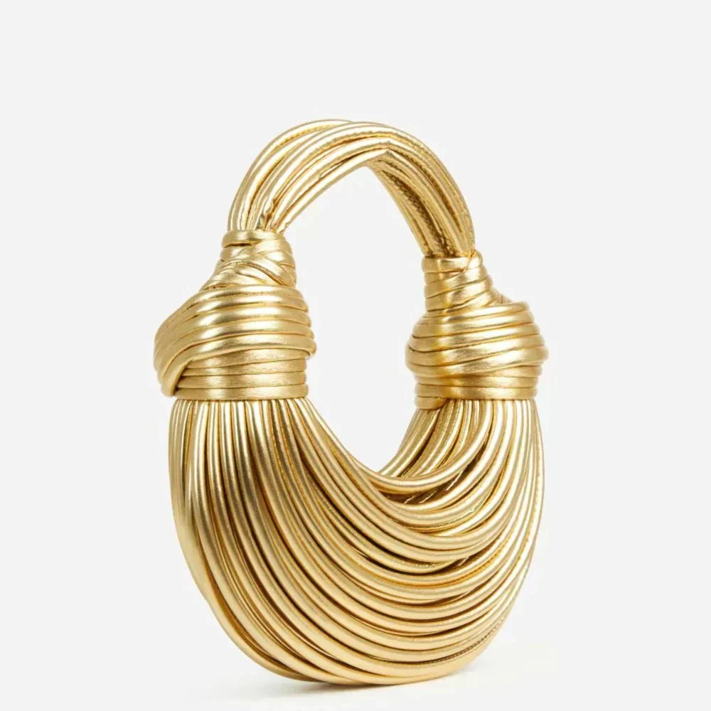Borsa Donna Artigianale Design Nodo Elegante - Vesarelli