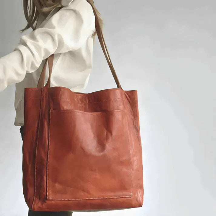 Borsa tote da donna di grande capacità, elegante tessuto di qualità premium 1