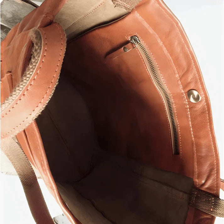 Borsa tote da donna di grande capacità, elegante tessuto di qualità premium 2