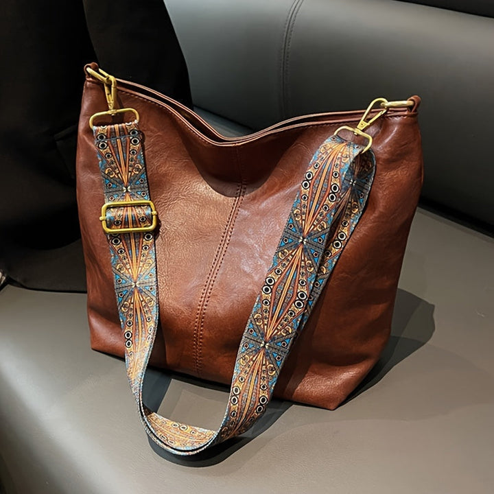 Borsa Tote Donna in Pelle Interno Spazioso Design Elegante - Vesarelli