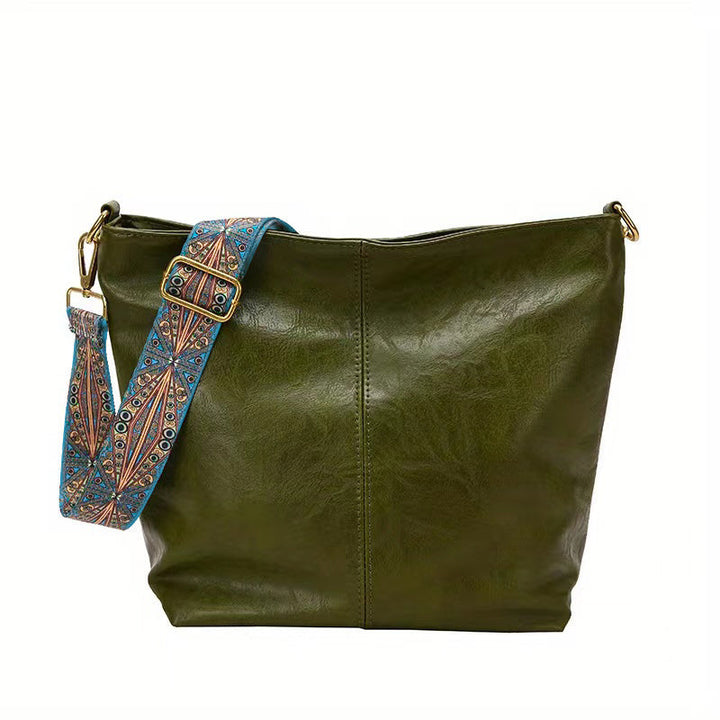 Borsa tote in pelle da donna, elegante, design elegante, interno spazioso 4