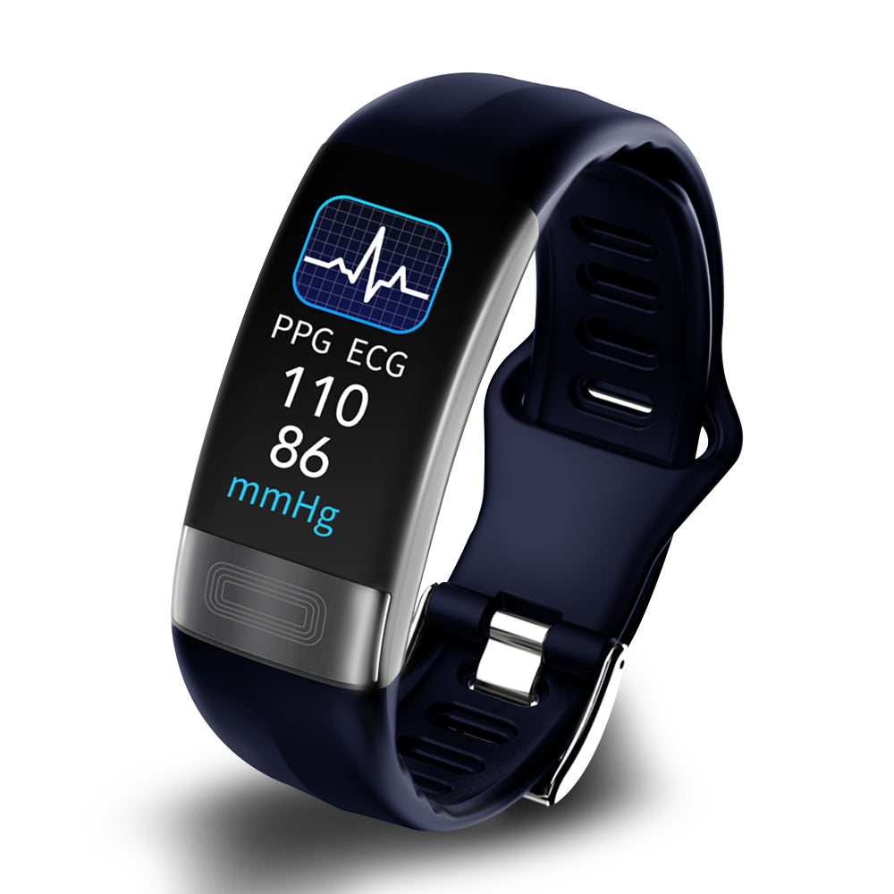 Braccialetto intelligente per il monitoraggio della pressione sanguigna | ECG, frequenza cardiaca, saturazione dell'ossigeno e monitoraggio del sonno - Approvato dalla FDA 4