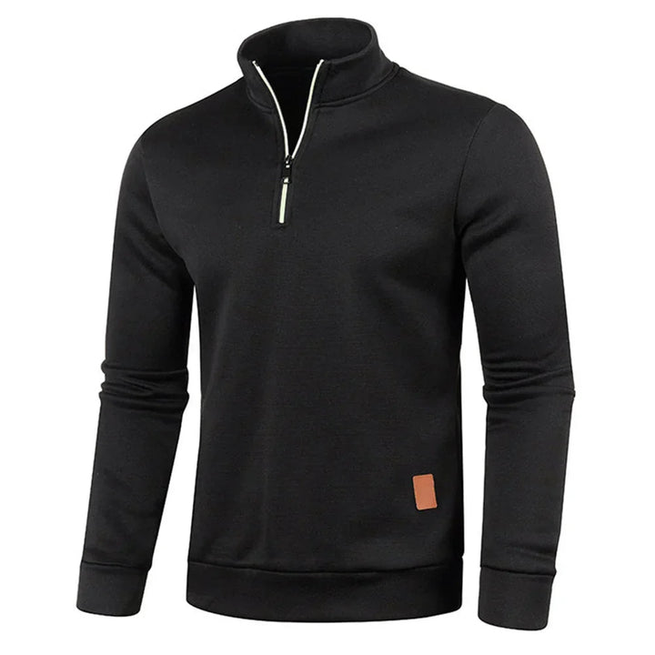 Bralex | Elegante Slim Fit Felpa Uomo con Mezza Zip 4