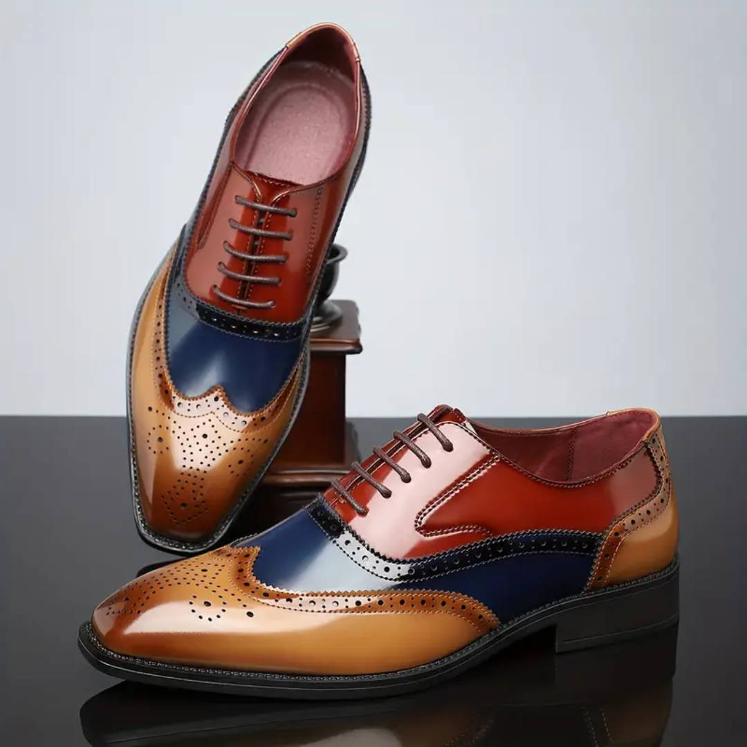 Bravon | Elegante Classic Wingtip Scarpe Brogue 5