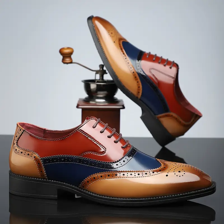 Bravon | Elegante Classic Wingtip Scarpe Brogue 6