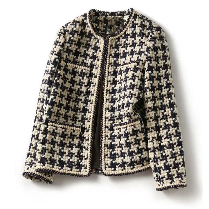 Giacca Donna in Tweed Stile Classico Elegante