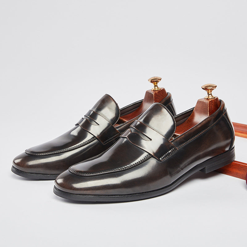 Brillante | Elegante e Versatile Mocassino Uomo - Finitura Lucida e Design Classico 8