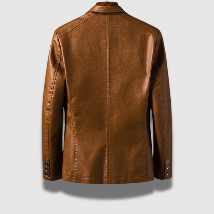 Giacca Uomo Moto in Vera Pelle Stile Moderno