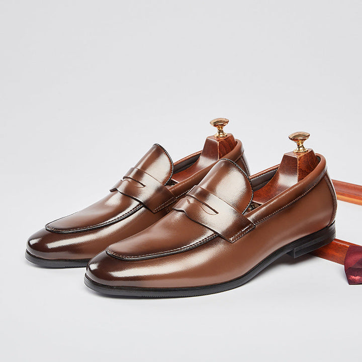 Mocassini Uomo Pelle Penny Classici - Vesarelli