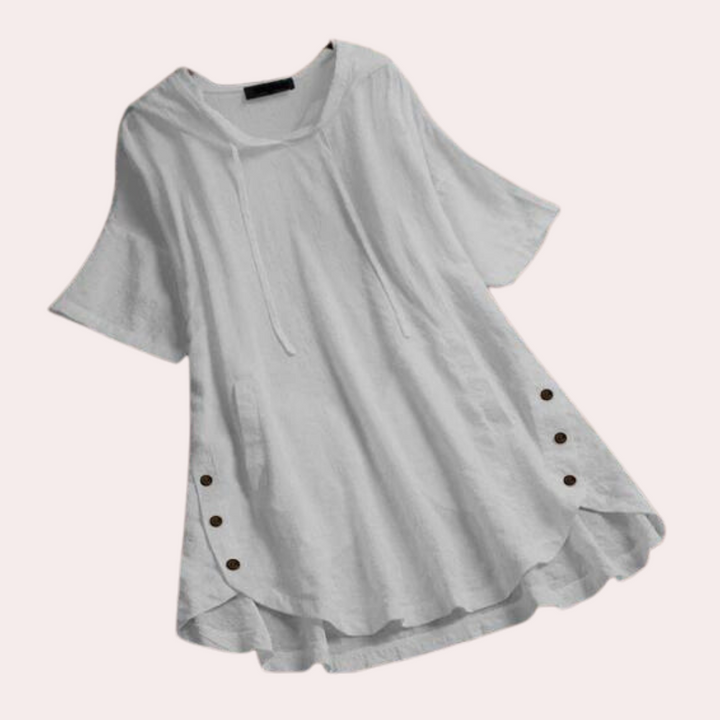 Tunica Donna Maniche Corte Comfort Vestibilità Larga