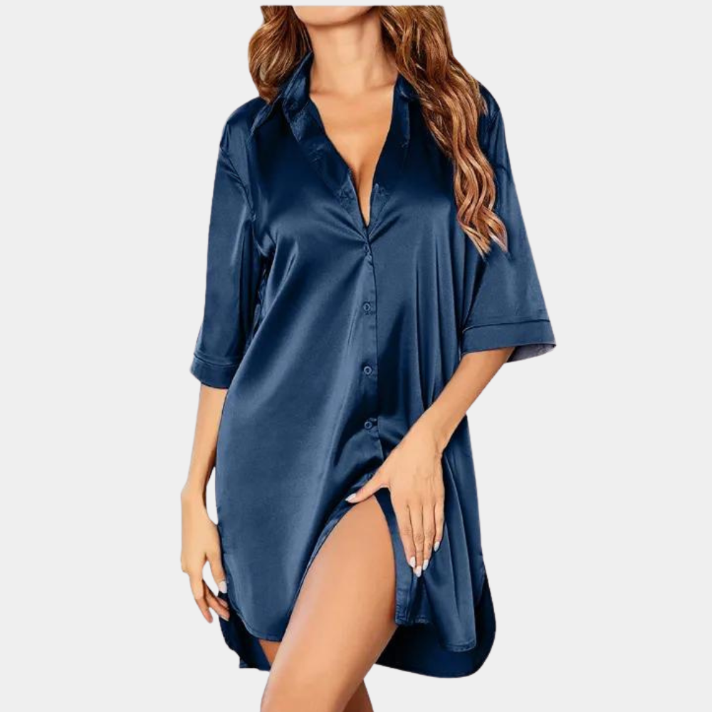 Camicia da Notte Donna Morbida Comfort Elegante