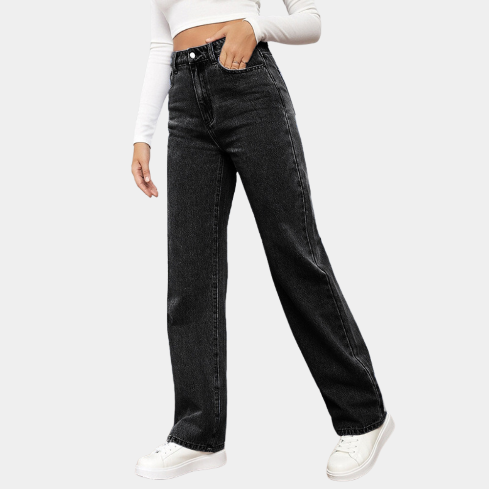 Jeans Donna Casual Vita Alta Slim Fit