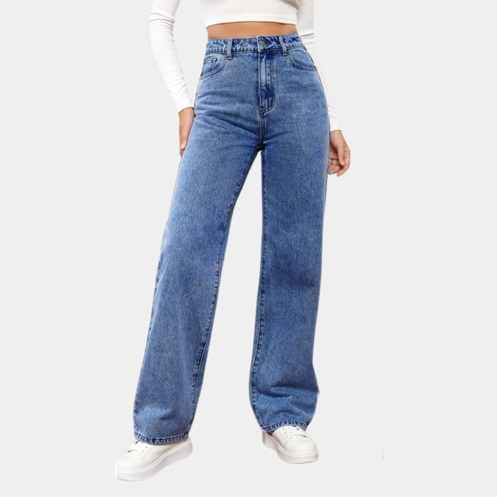 Jeans Donna Casual Vita Alta Slim Fit - Vesarelli