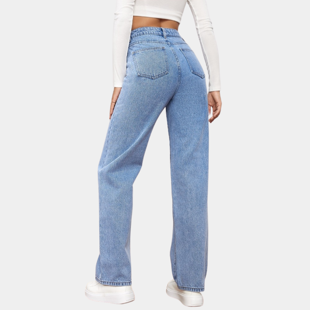 Jeans Donna Casual Vita Alta Slim Fit