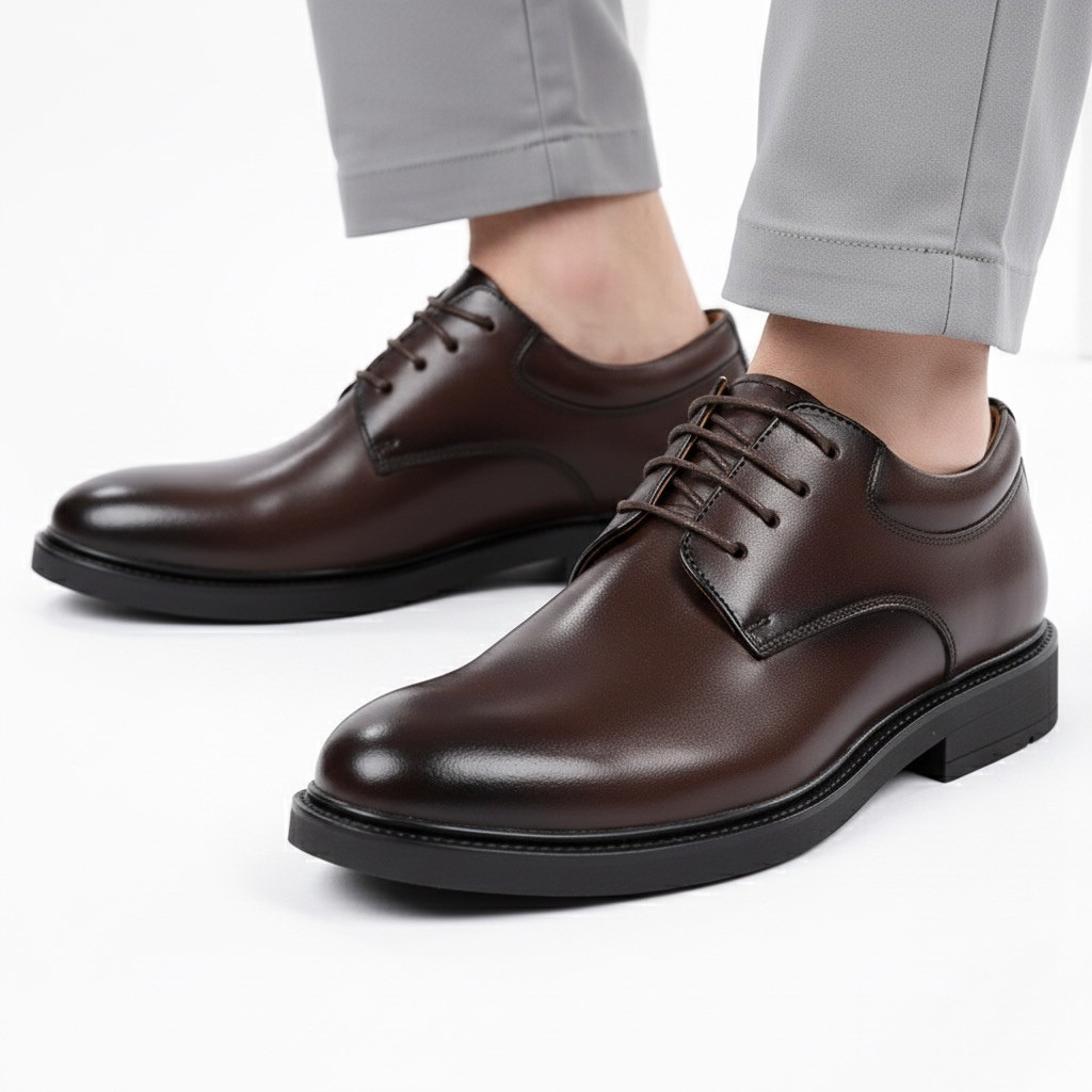 Scarpa Uomo Rialzante Pelle Elegante Classica