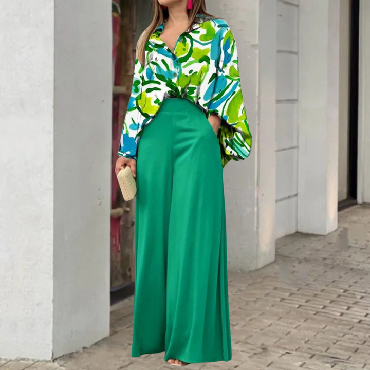 Completo Donna Tessuto Leggero Casual Elegante - Vesarelli