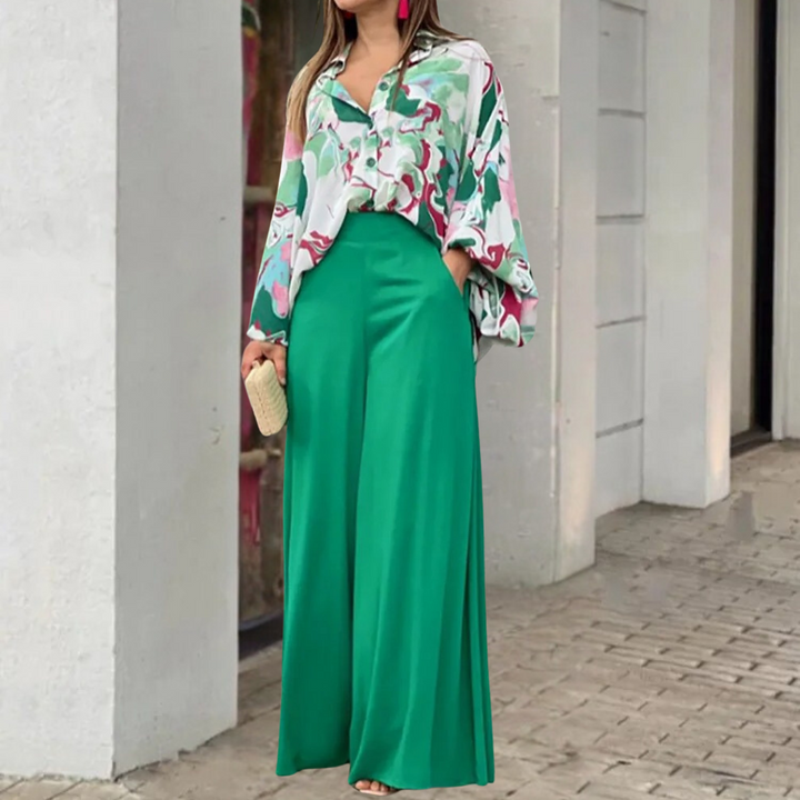 Completo Donna Tessuto Leggero Casual Elegante