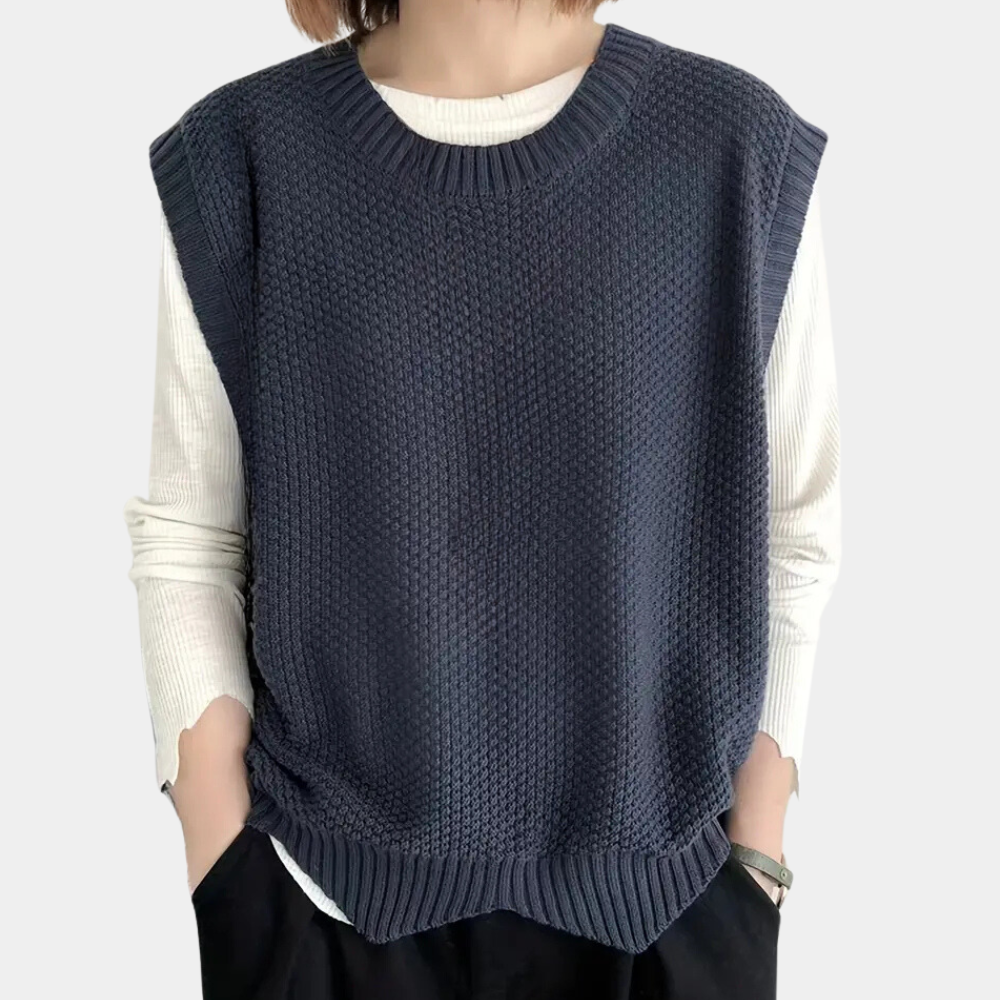 Gilet Donna Girocollo Vestibilità Classica