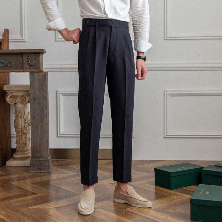 Pantaloni Uomo con Vita Regolabile Tasche Funzionali
