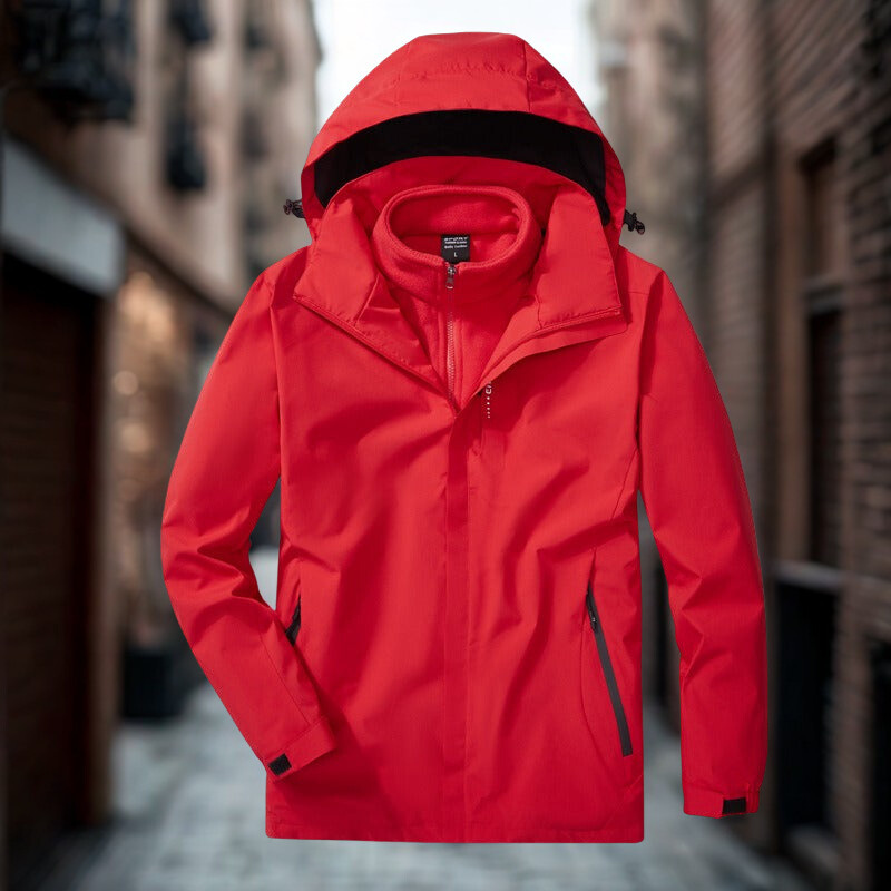 Giacca Outdoor Donna Impermeabile 3-in-1 Foderata in Pile Versatile - Vesarelli