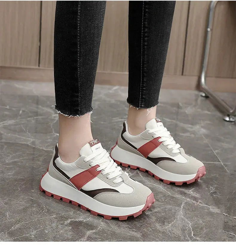 Sneakers Donna Estive Eleganti Tessuto Traspirante - Vesarelli