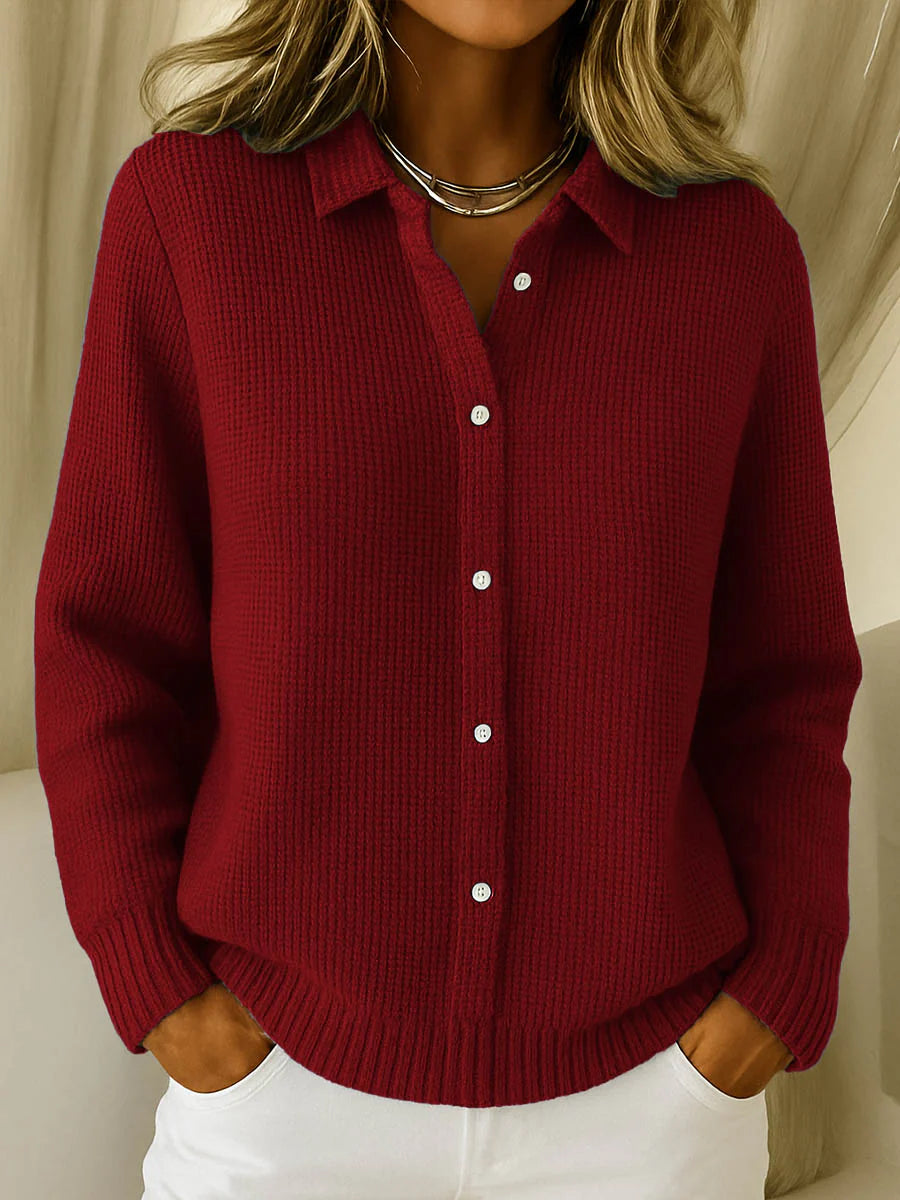 Calea | Cardigan Donna Maglia Con Bottoni In Maglia 3