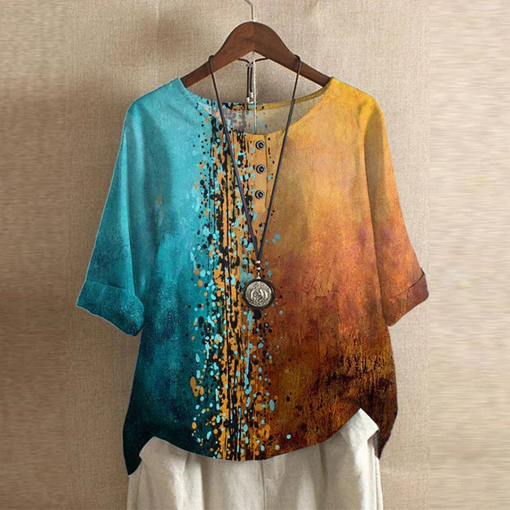 Camicetta Elegante Donna Floreale Vintage - Stile Casual e Raffinato, Camicie Donna per Ogni Occasione 7