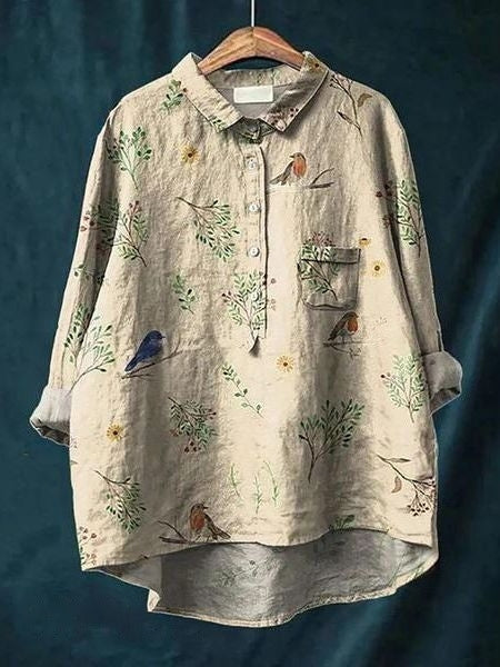 Camicetta Elegante Floreale Donna - Camicie Donna Versatili per Ogni Occasione, Stile Chic e Comfort Quotidiano 4