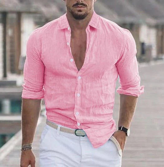 Camicia Elegante Uomo | Fresca & Traspirante