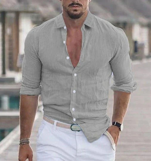 Camicia Elegante Uomo | Fresca & Traspirante