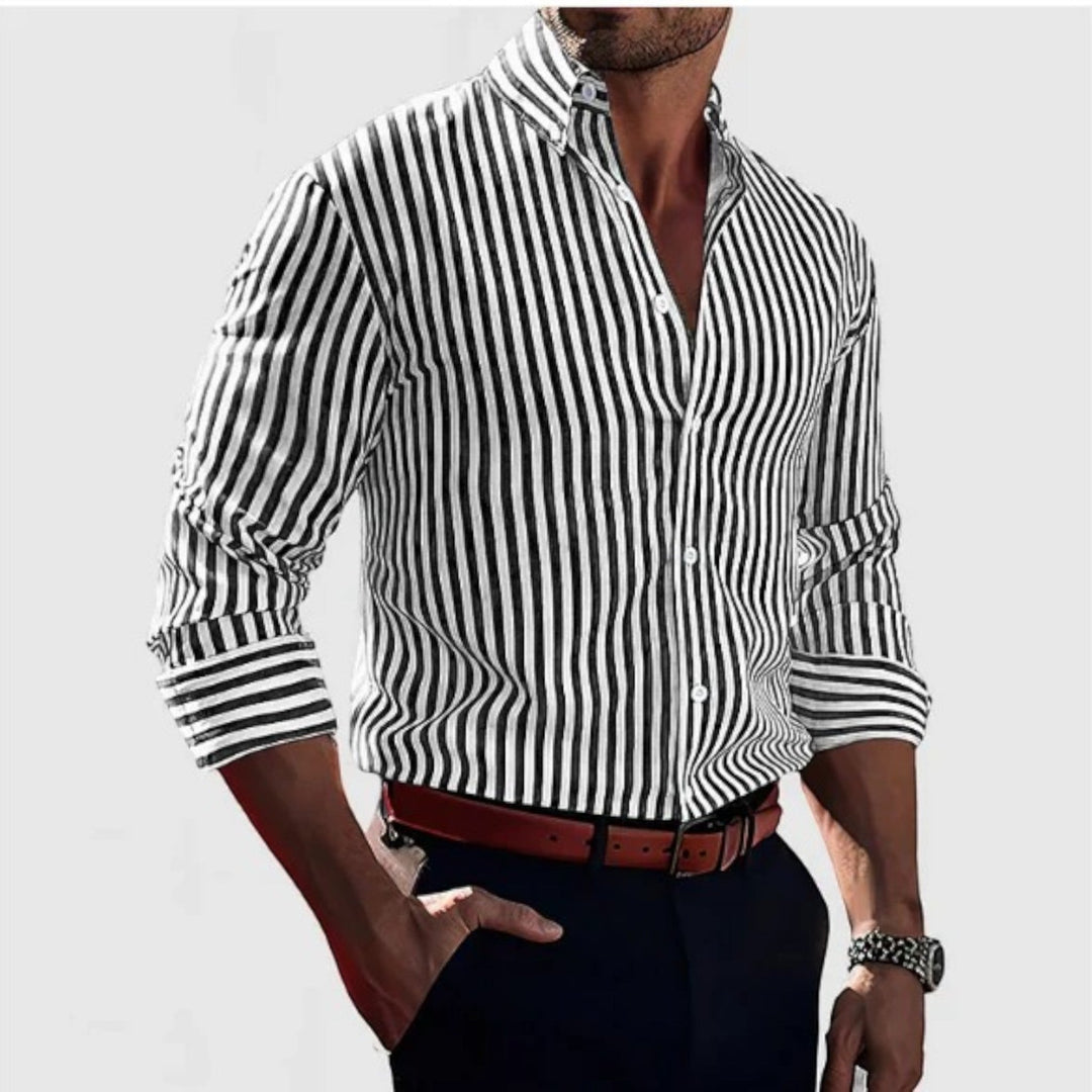 Camicia Uomo | A Righe & Look Sempre Ordinato