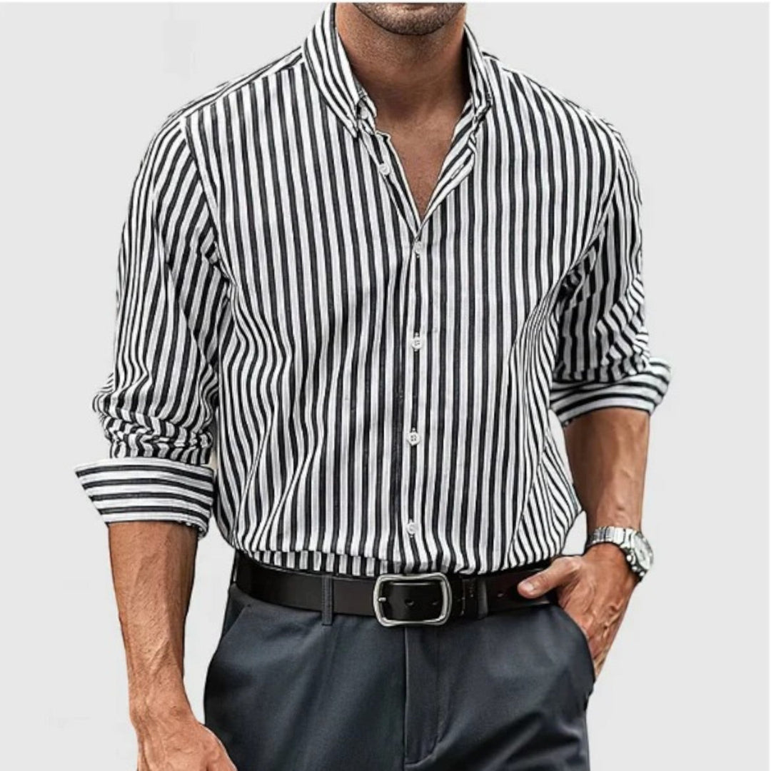 Camicia Uomo | A Righe & Look Sempre Ordinato