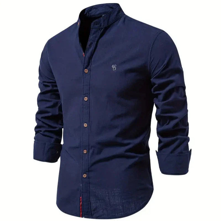 Camicia Uomo | Collo alla Coreana & Look Curato