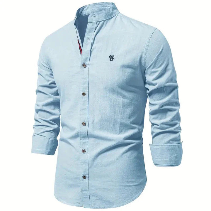 Camicia Uomo | Collo alla Coreana & Look Curato
