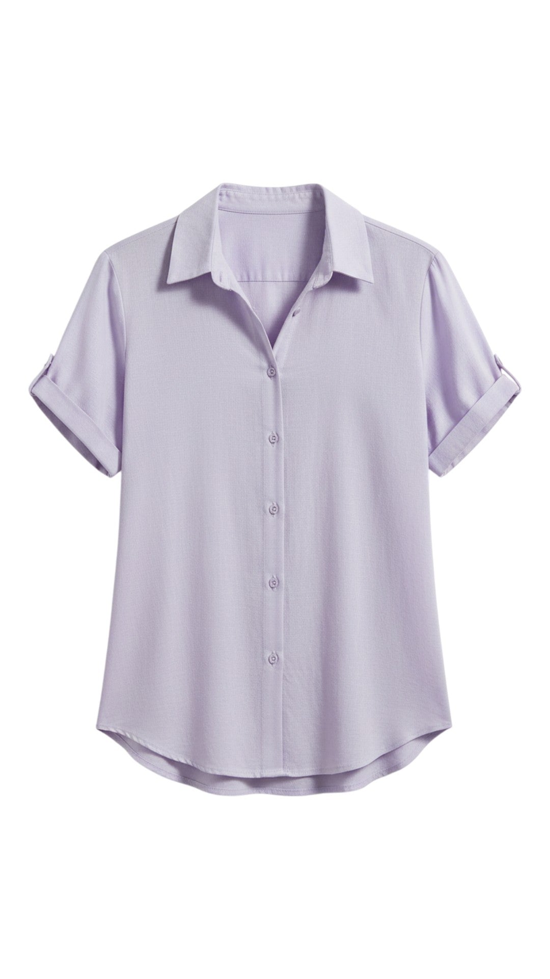 Camicia con Bottoni Donna | Maniche Corte & Look Sempre Ordinato