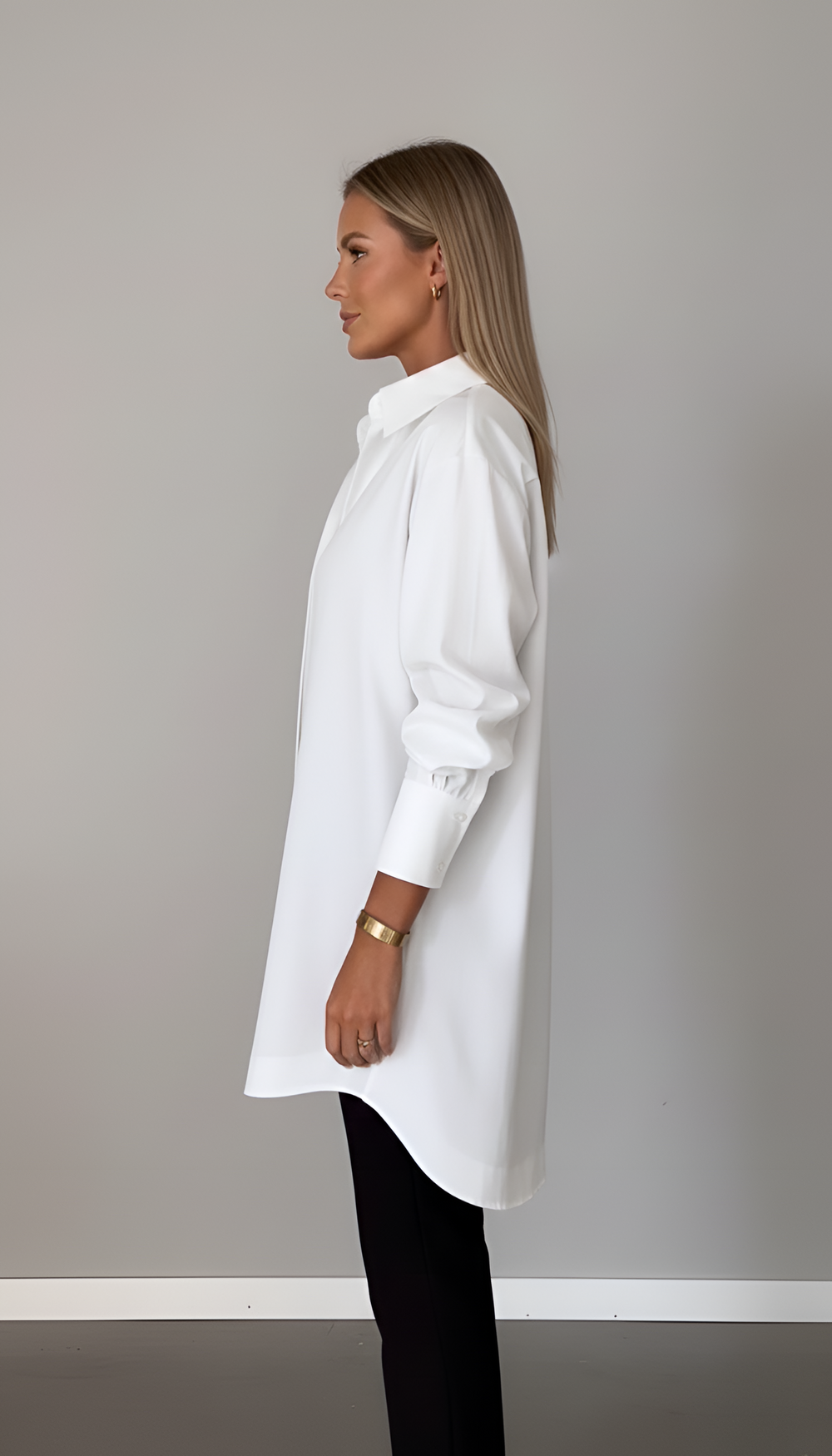 Camicia donna oversize | Linea morbida & Stile pulito sempre curato