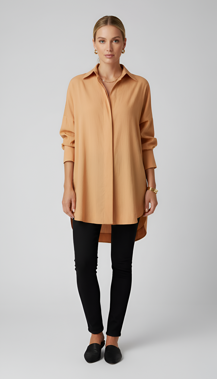 Camicia donna oversize | Linea morbida & Stile pulito sempre curato