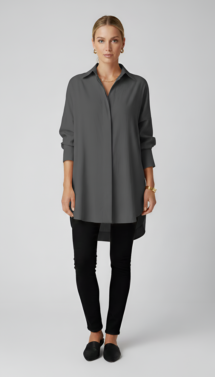 Camicia donna oversize | Linea morbida & Stile pulito sempre curato