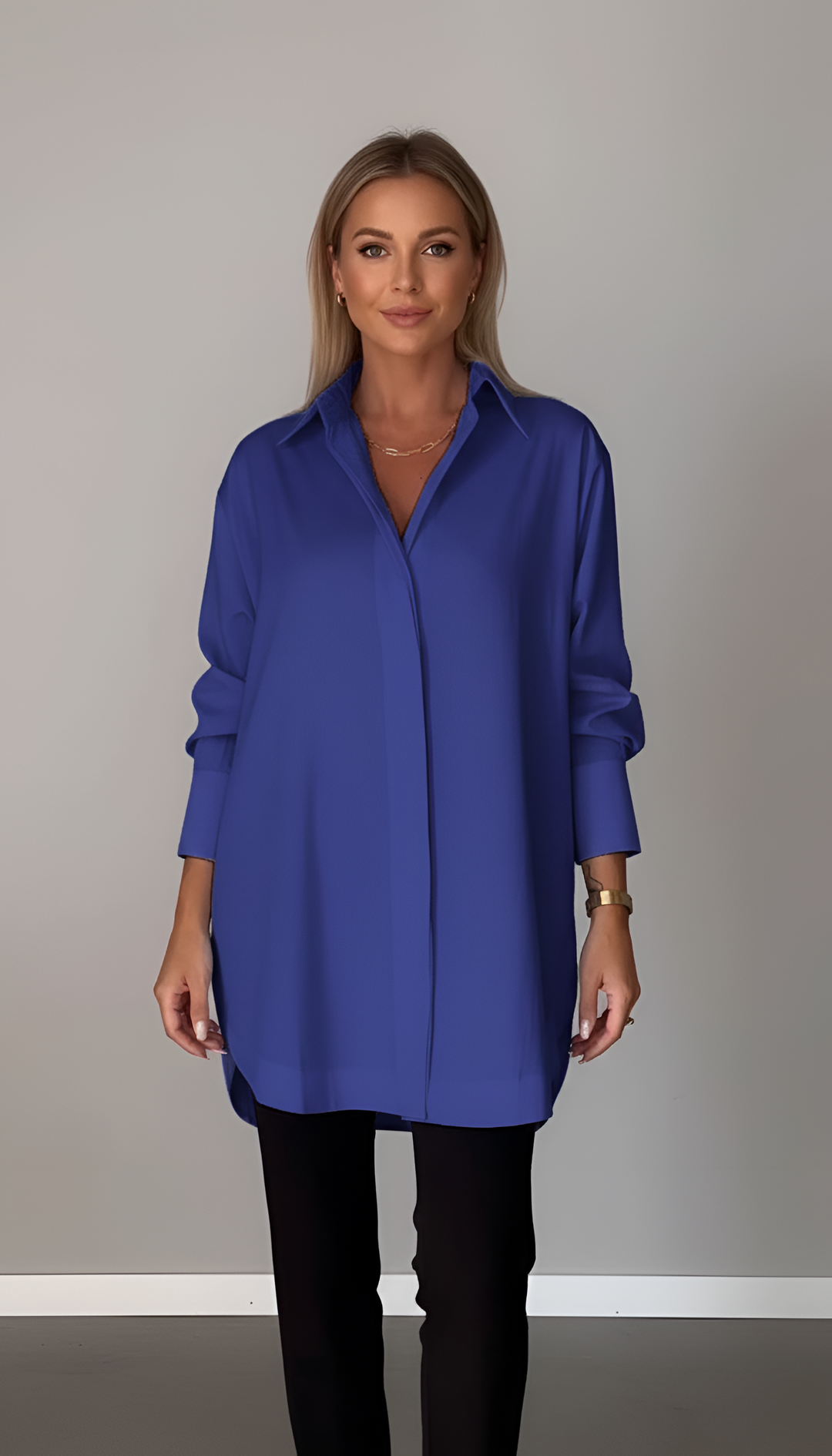 Camicia donna oversize | Linea morbida & Stile pulito sempre curato