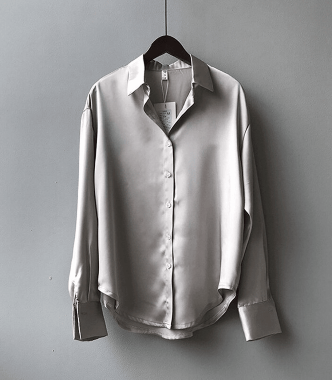 Camicia elegante Donna | Bottoni raffinati & Effetto luminoso